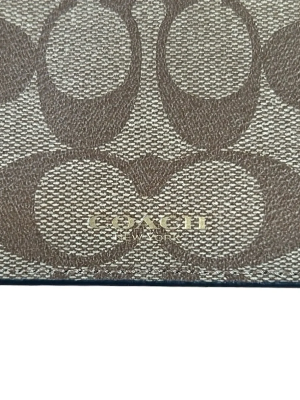 Coach Monogram Pouch